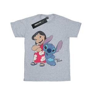 Lilo & Stitch Girls Classic T-Shirt / Sports Grey